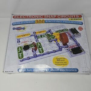 Elenco Snap Circuits SC-300 Kit Build 300 Exciting Projects Missing 1 Part